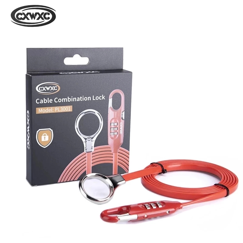 Bicycle Portable Password Lock - огляд і ціна Cable Lock Flexible