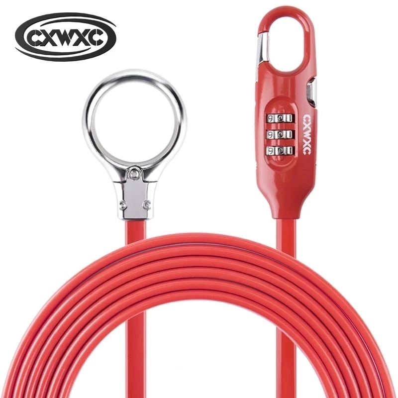 Bicycle Portable Password Lock - огляд і ціна Cable Lock Flexible