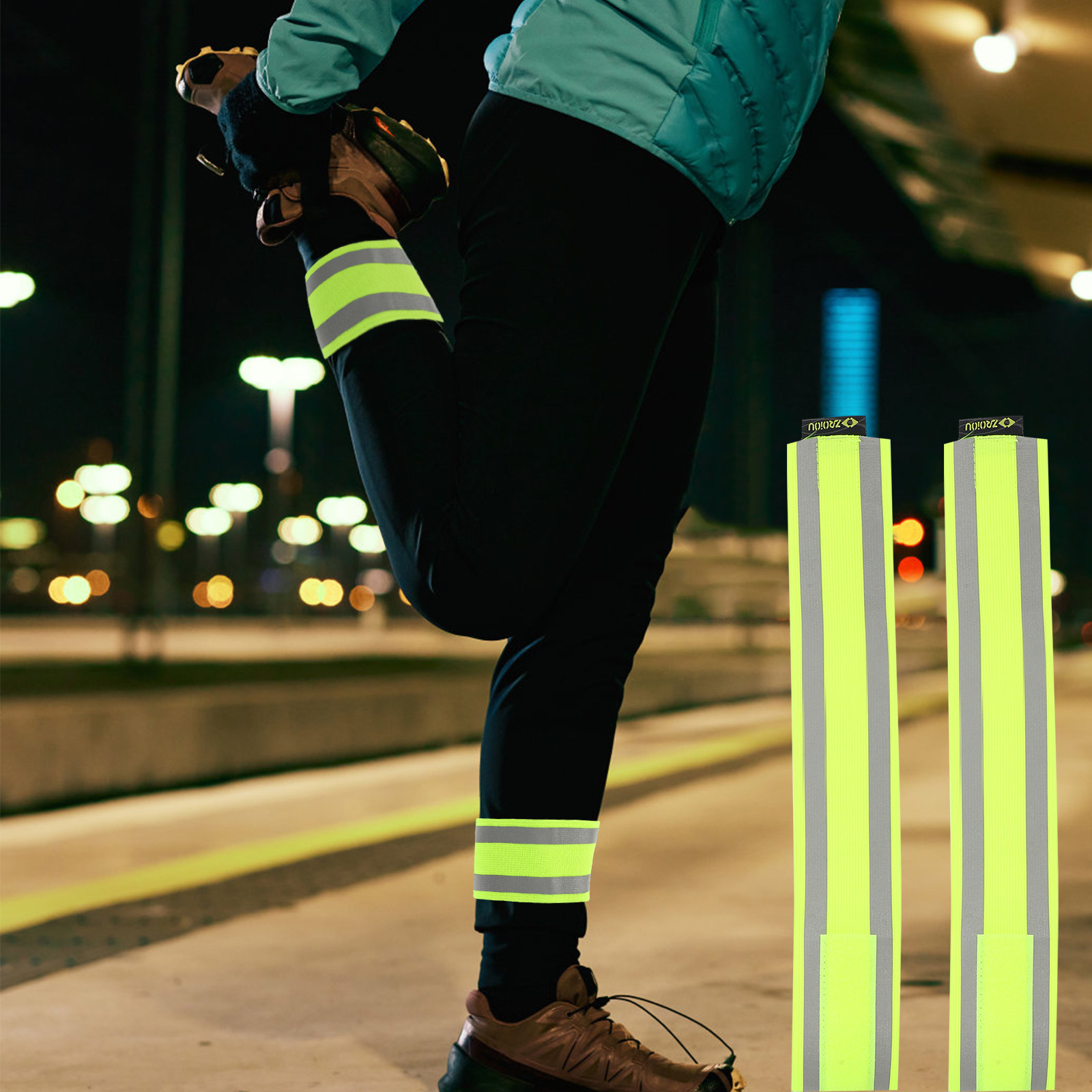 Reflective Safety Bands 2 Pack - огляд і ціна Cycling To Work